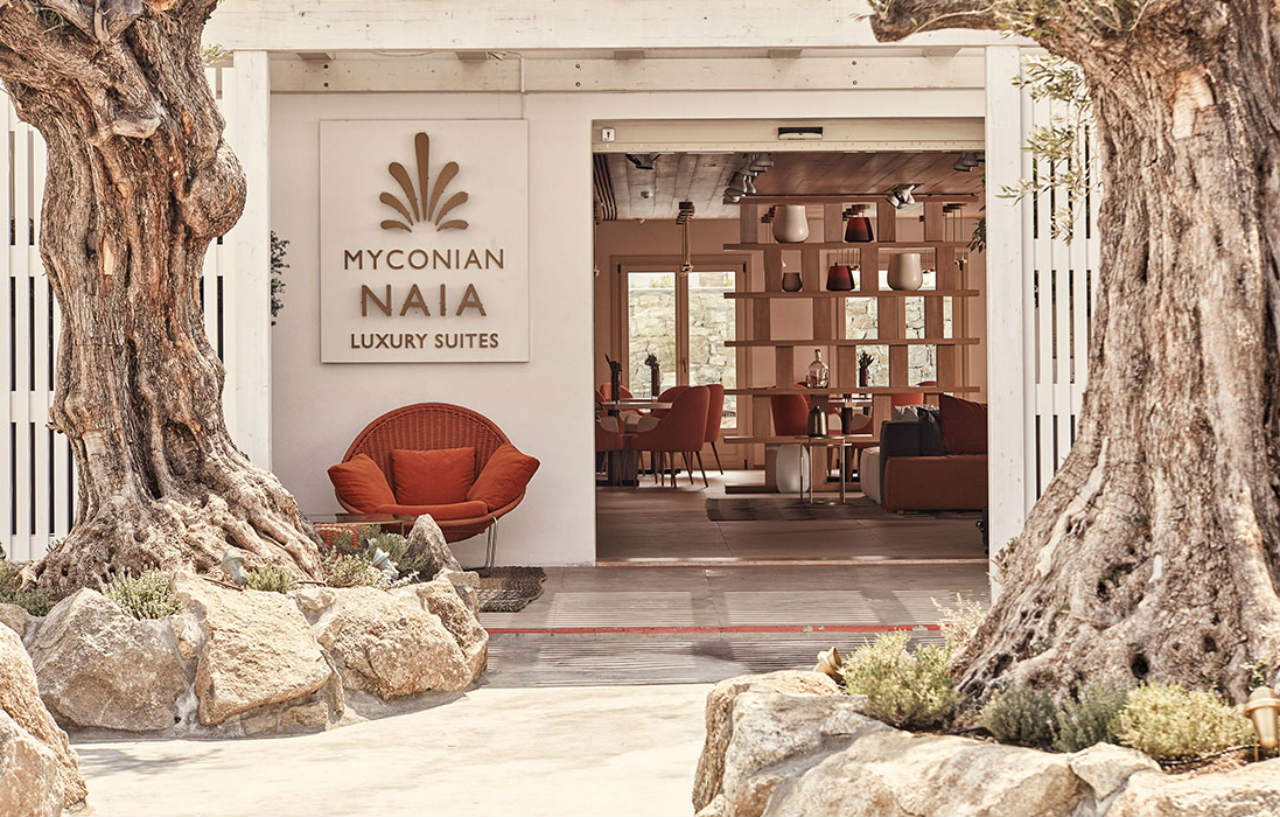 Myconian Naia - Preferred Hotels & Resorts (Adults Only) Mykonos Town Exterior foto